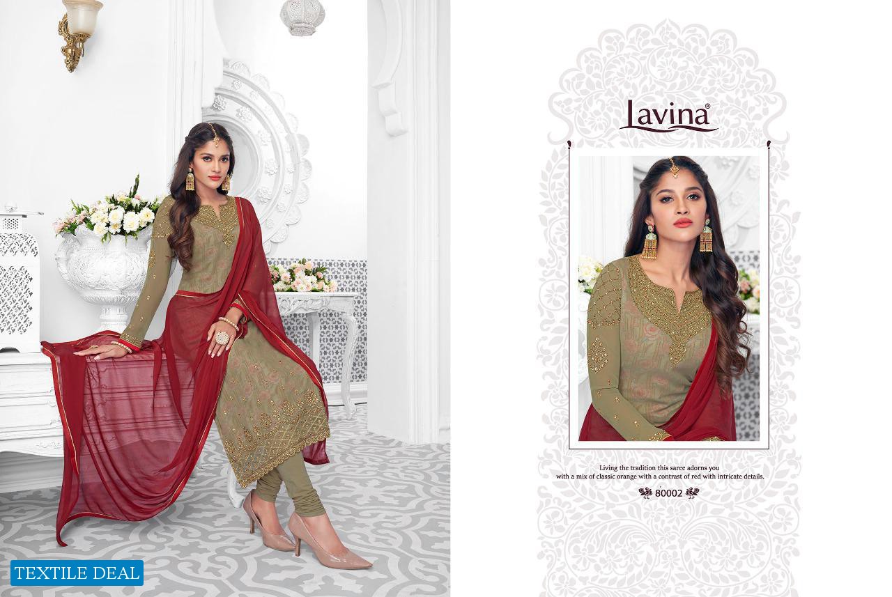 Lavina Nx Vol-8 Wholesale Straight Long salwar Kameez