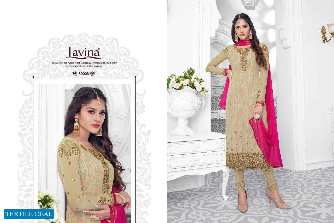Lavina Nx Vol-8 Wholesale Straight Long salwar Kameez