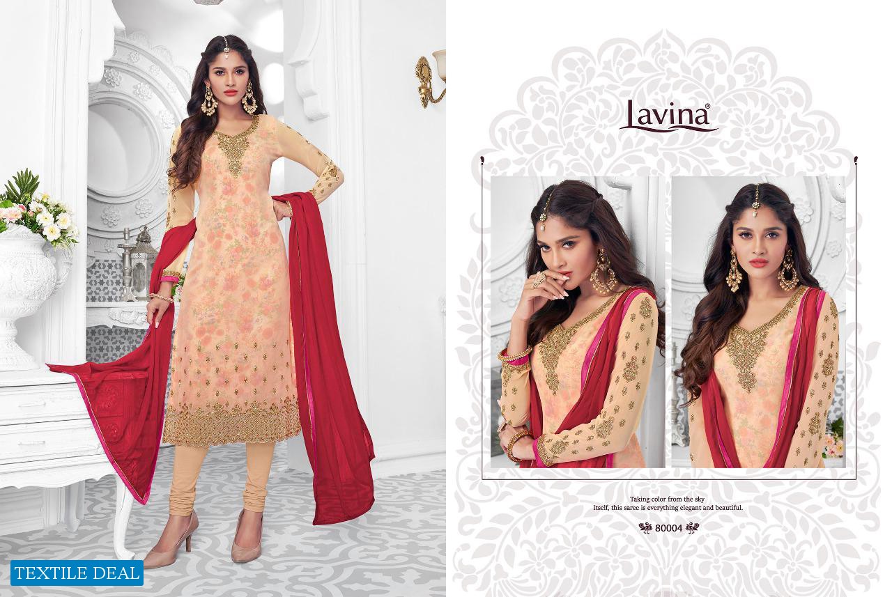 Lavina Nx Vol-8 Wholesale Straight Long salwar Kameez