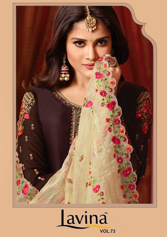 Lavina Vol-73 Wholesale Straight Long Salwar Suits