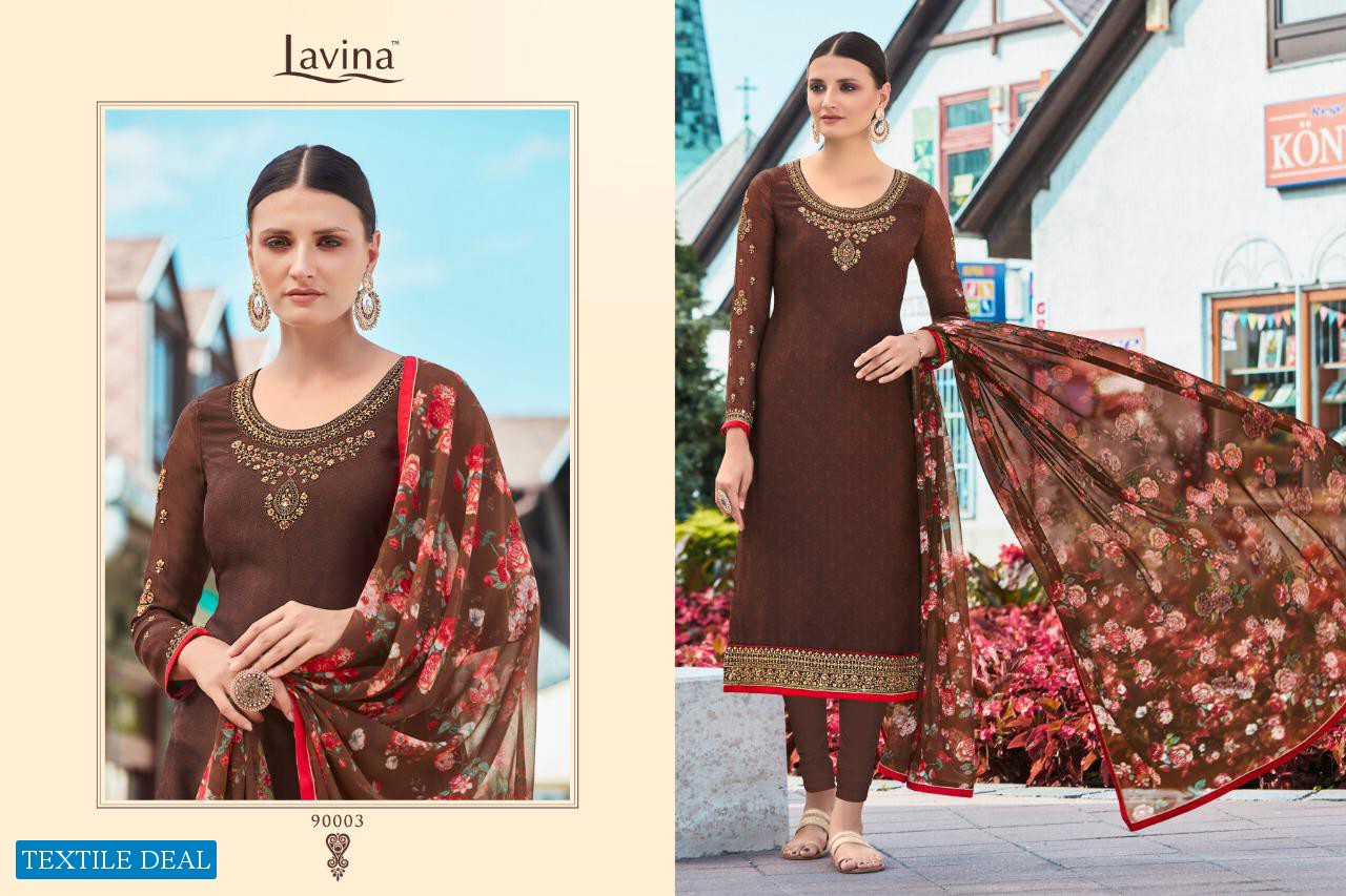 Lavina Vol-90 Wholesale Straight Long Salwar Suits