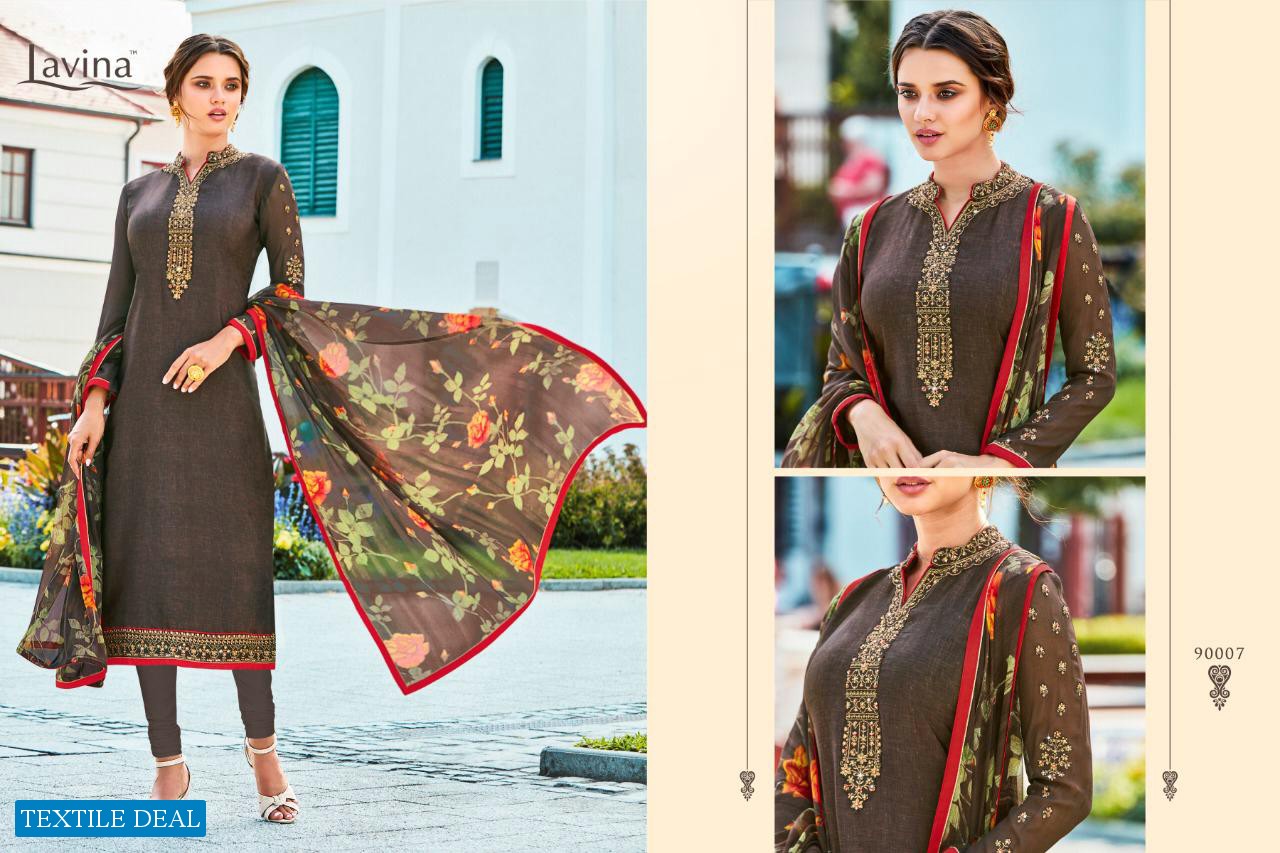 Lavina Vol-90 Wholesale Straight Long Salwar Suits
