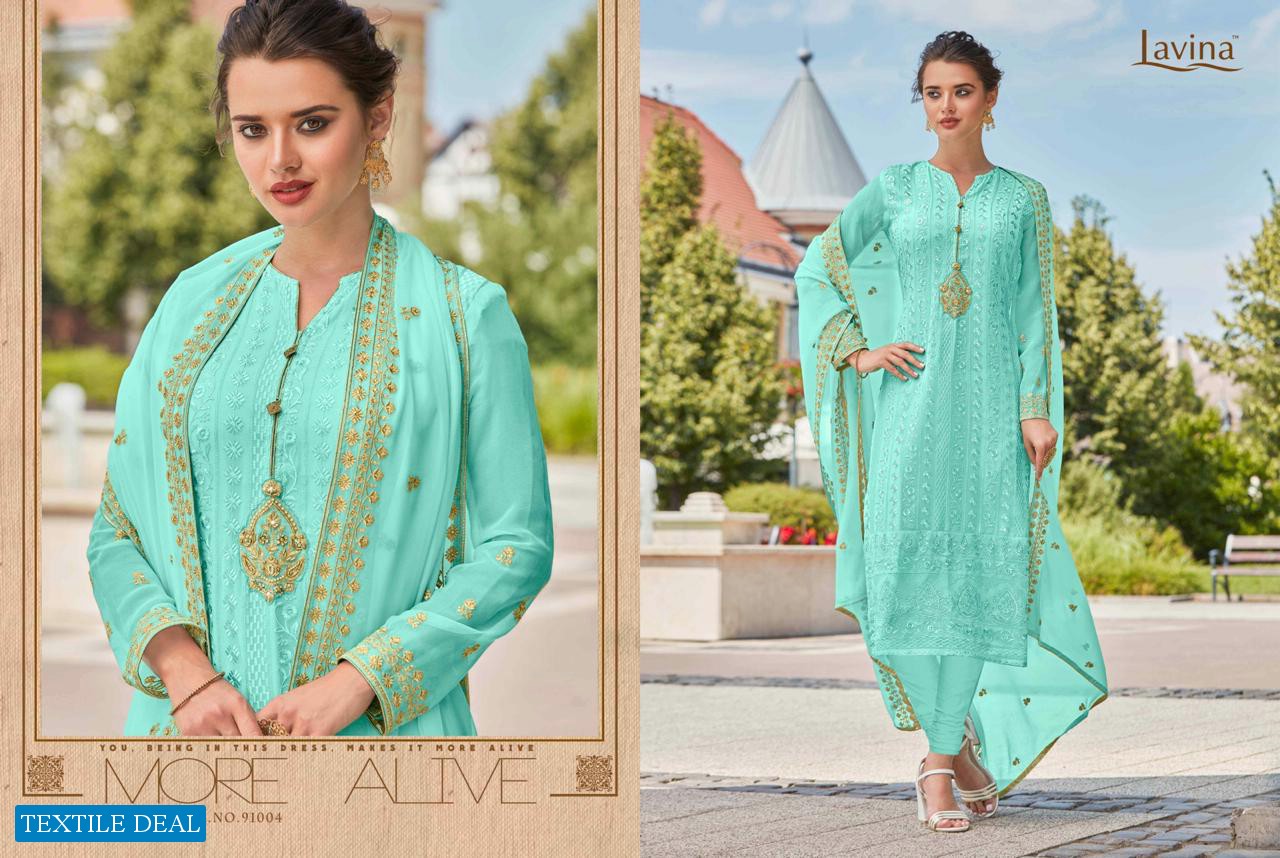 Lavina Vol-91 Wholesale designer Salwar Suits