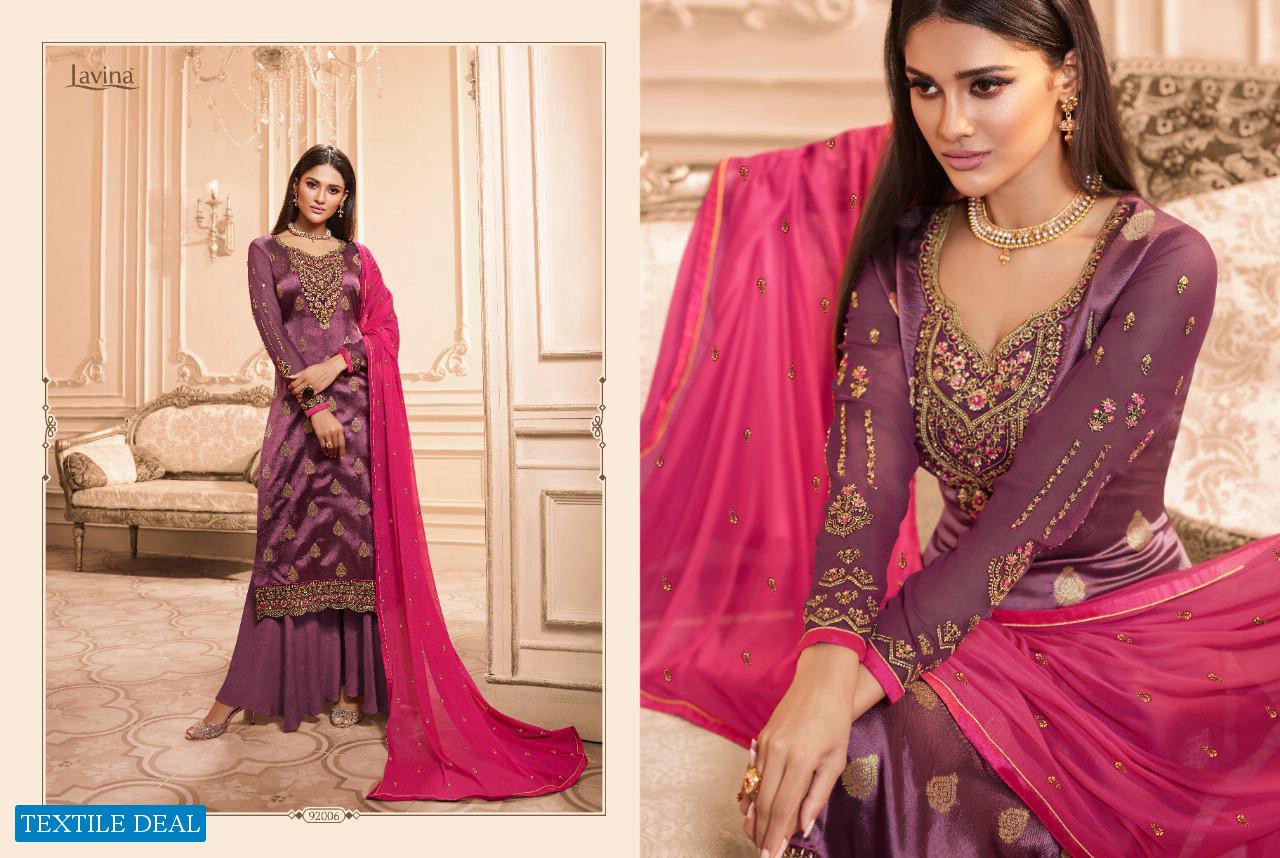 Lavina Vol-92 wholesale Straight Long festive Salwar Suits