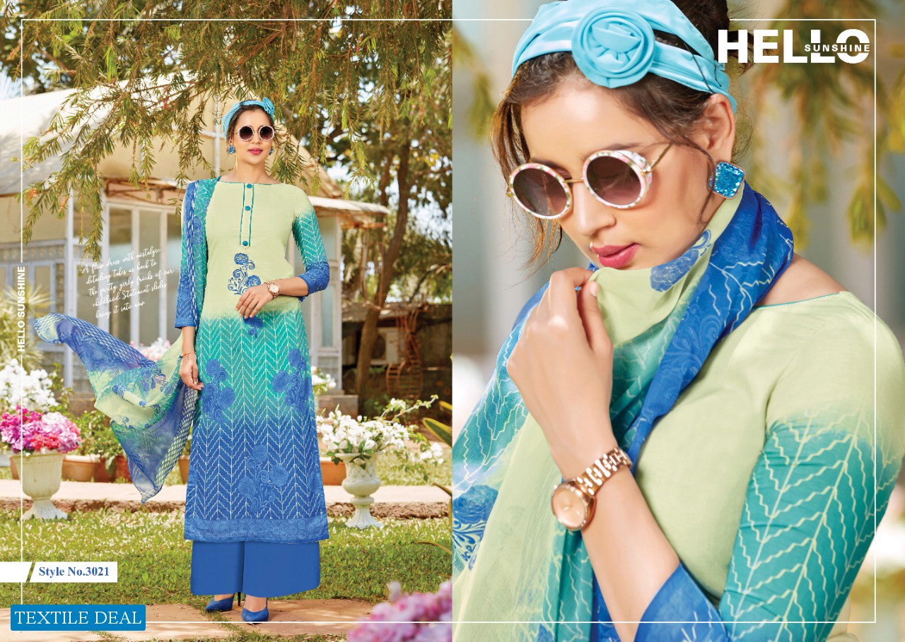 Levisha Zahira Pure Super Cotton Printed Dress Material