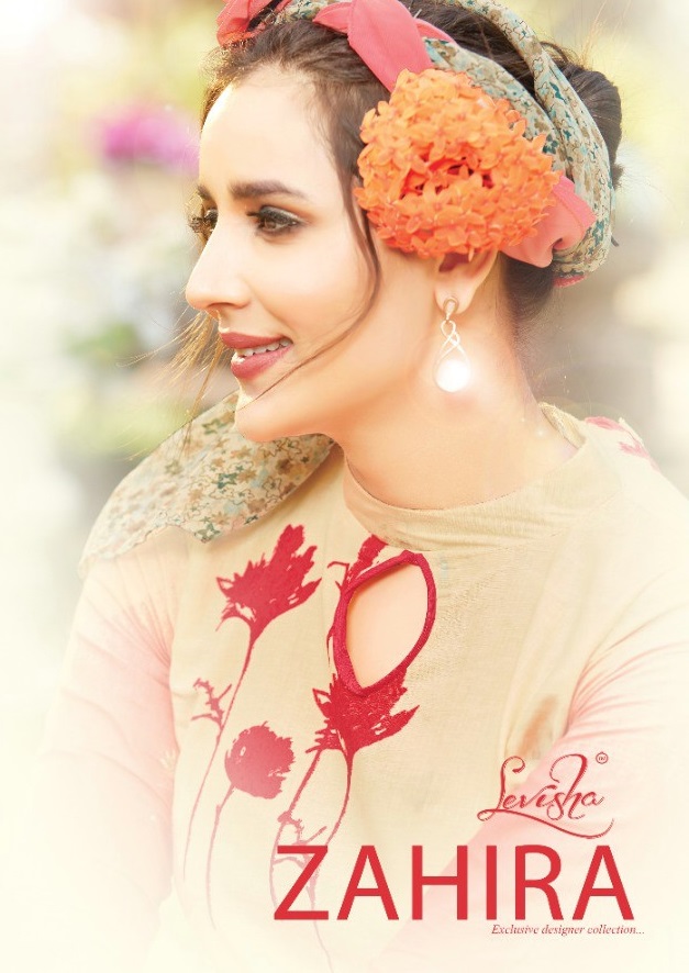 Levisha Zahira Pure Super Cotton Printed Dress Material