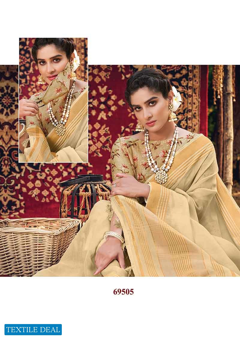 Lifestyle Mushkiya Chanderi Gala Wholesale Ethnic Saree