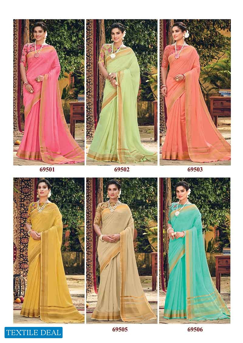 Lifestyle Mushkiya Chanderi Gala Wholesale Ethnic Saree