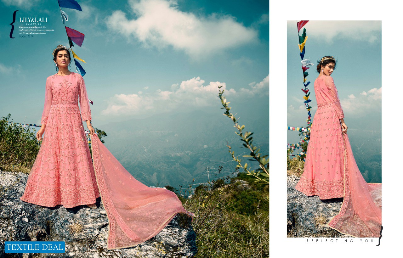 Lily And Lali Aardhangini Wholesale Designer Gown Catalog