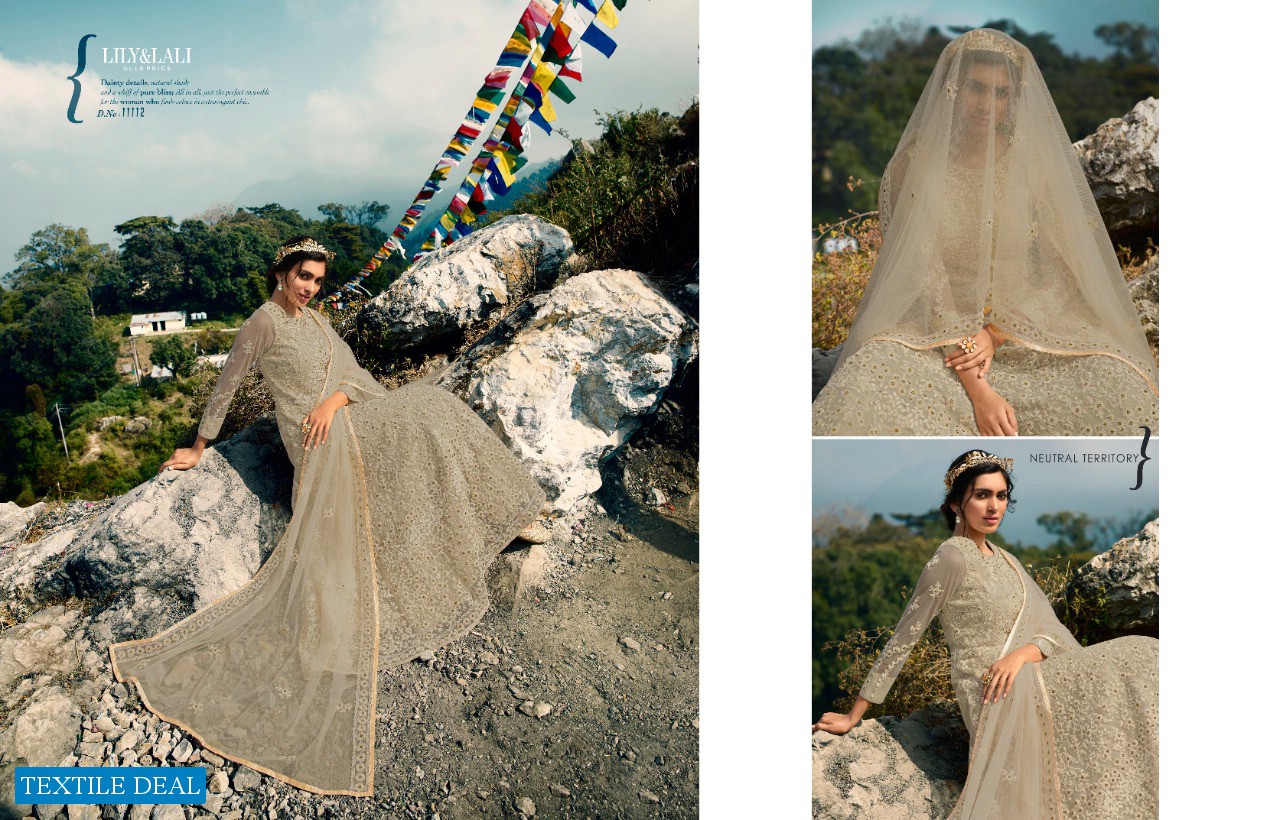 Lily And Lali Aardhangini Wholesale Designer Gown Catalog