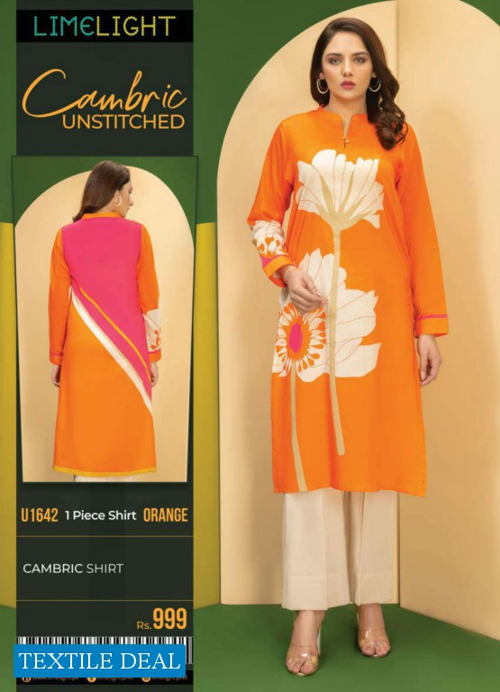 Limelight Cambric 2021 Wholesale Unstitched Kurti And Unstitched Dress Pakistani Collection