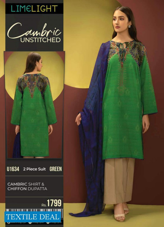 Limelight Cambric 2021 Wholesale Unstitched Kurti And Unstitched Dress Pakistani Collection