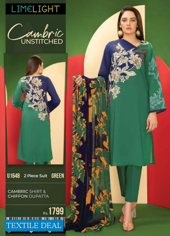 Limelight Cambric 2021 Wholesale Unstitched Kurti And Unstitched Dress Pakistani Collection