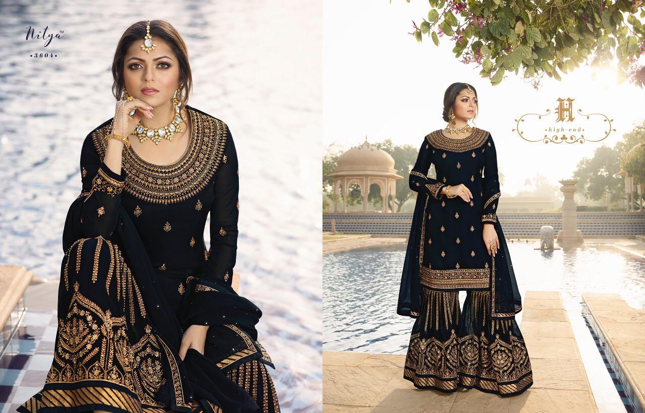 Lt Nitya 3604 desine colour hit salwar suit wholesale in india