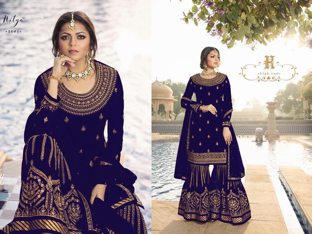 Lt Nitya 3604 desine colour hit salwar suit wholesale in india