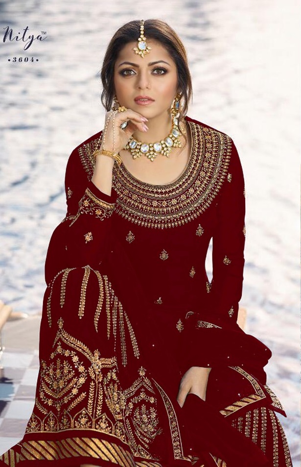 Lt Nitya 3604 desine colour hit salwar suit wholesale in india