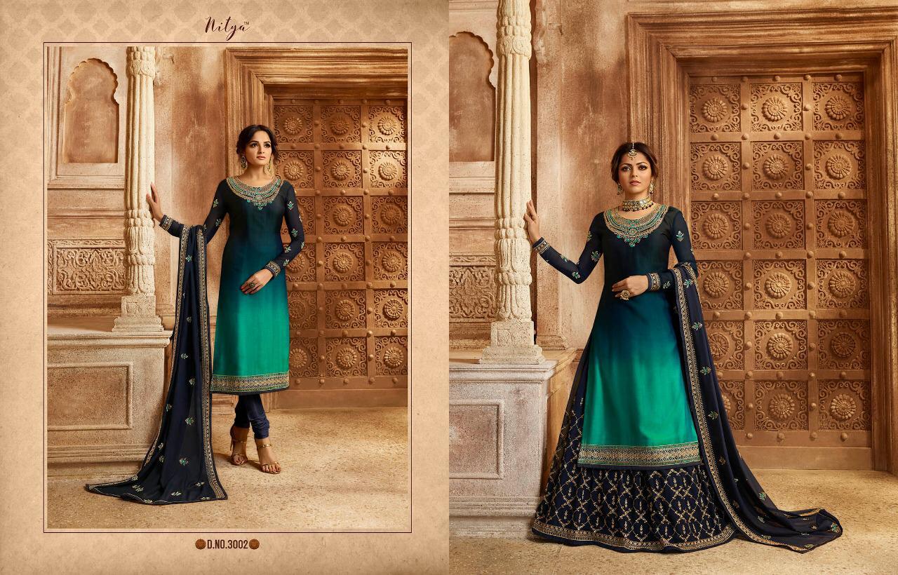 Lt Nitya vol 1 heavy skirt  bottom skirt and salwar suit wholesale in india