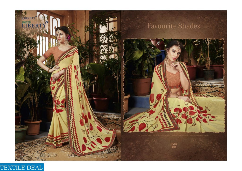 Luberty Saaho Wholesale Printed Ethnic Sarees