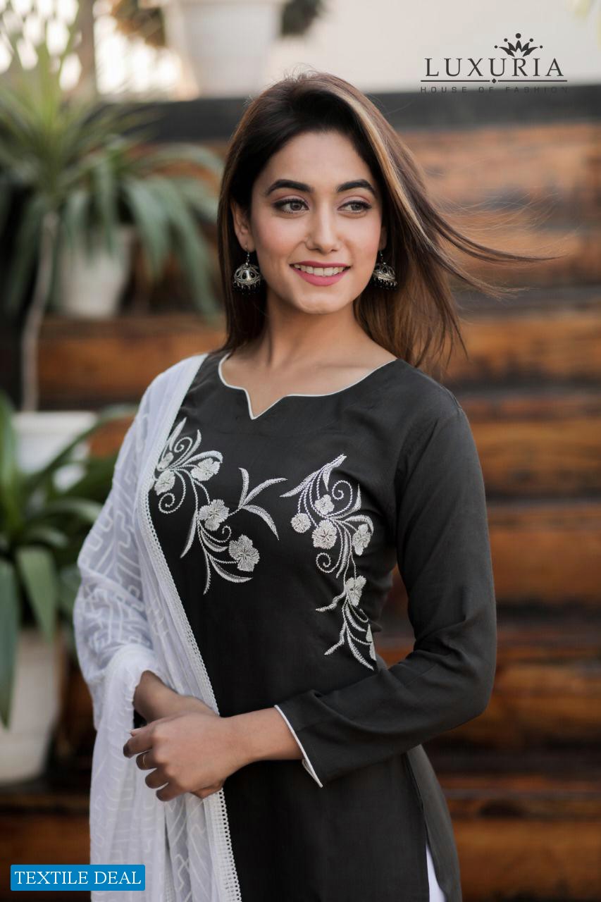 Luxuria Ruhani Wholesale Casual Kurti With Dupatta Catalog
