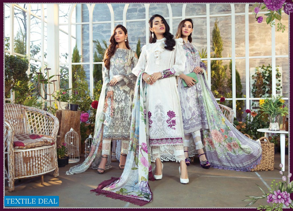 M Prints Maria B Lawn 2021 Wholesale Original Pakistani Dress