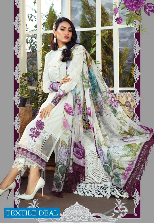 M Prints Maria B Lawn 2021 Wholesale Original Pakistani Dress