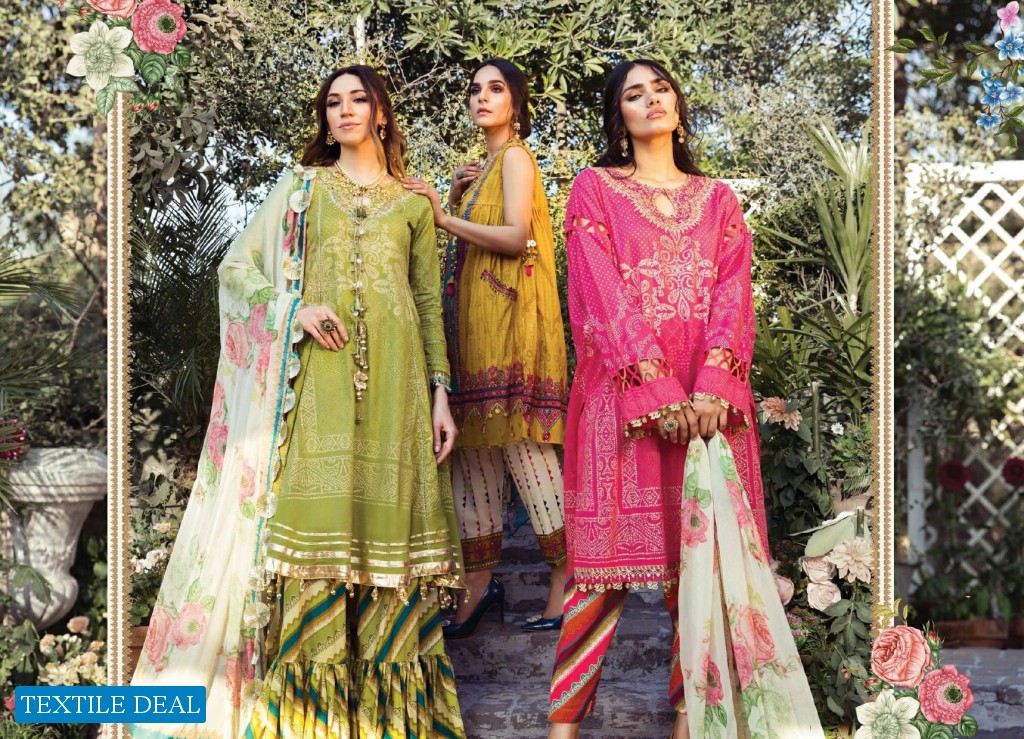M Prints Maria B Lawn 2021 Wholesale Original Pakistani Dress