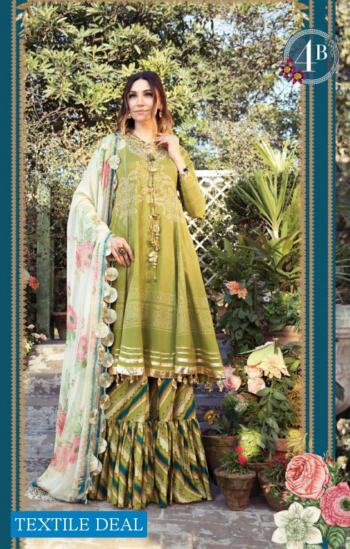 M Prints Maria B Lawn 2021 Wholesale Original Pakistani Dress