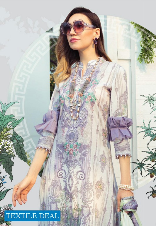 M Prints Maria B Lawn 2021 Wholesale Original Pakistani Dress