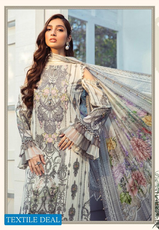 M Prints Maria B Lawn 2021 Wholesale Original Pakistani Dress