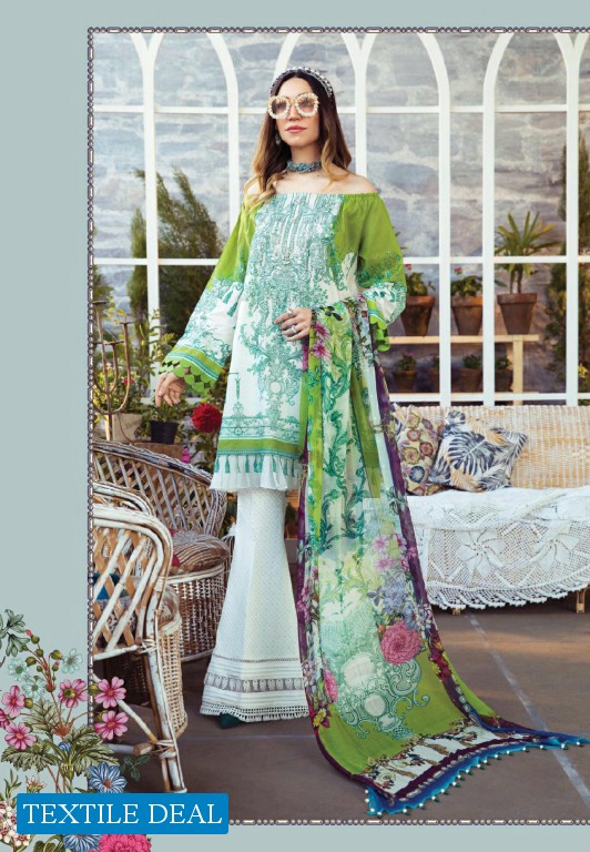 M Prints Maria B Lawn 2021 Wholesale Original Pakistani Dress