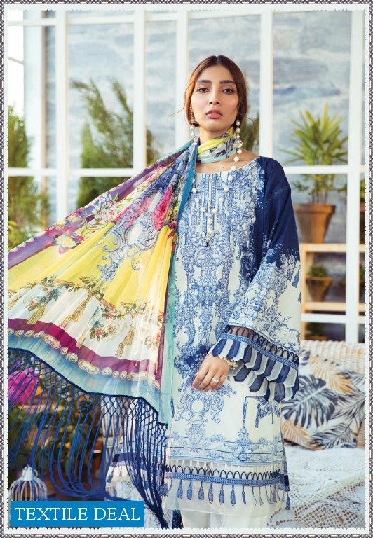 M Prints Maria B Lawn 2021 Wholesale Original Pakistani Dress
