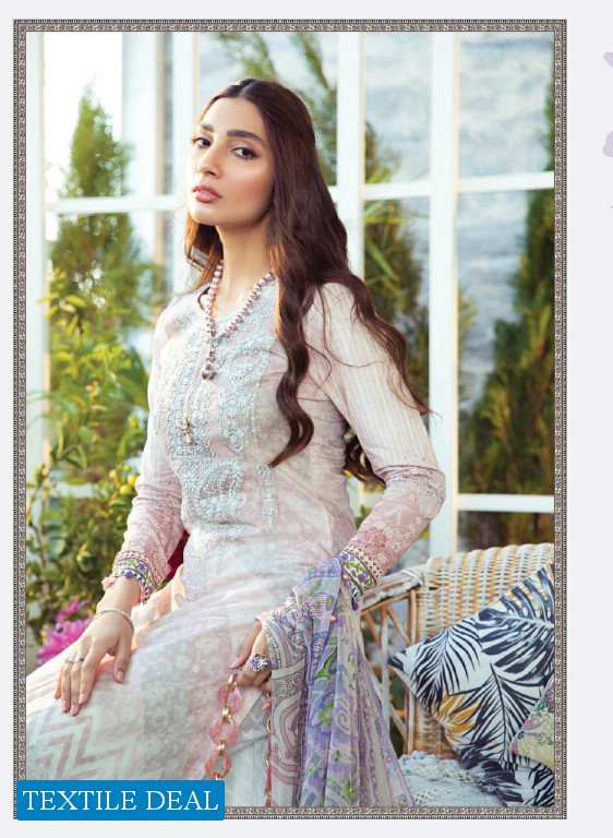 M Prints Maria B Lawn 2021 Wholesale Original Pakistani Dress