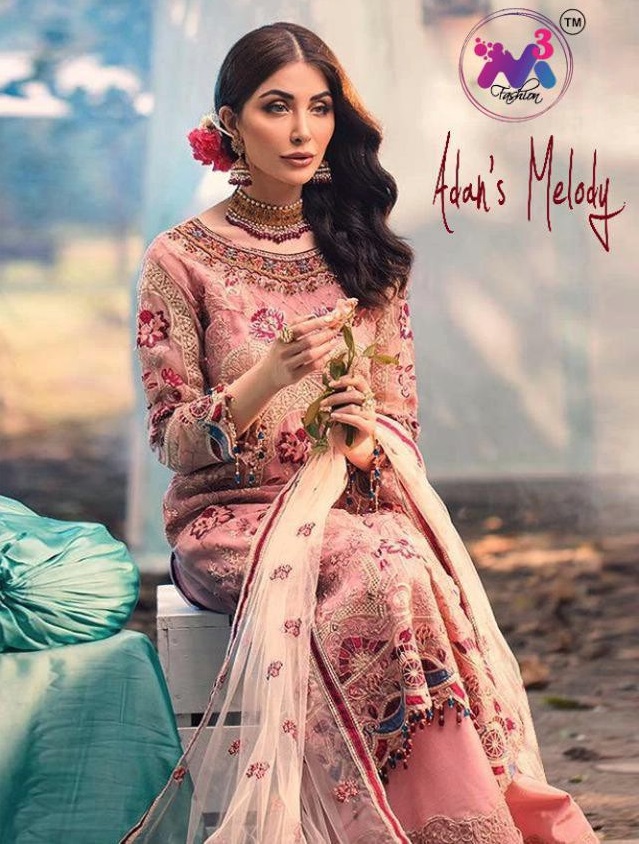 M3 Fashion Adans Melody Wholesale Pakistani Catalog