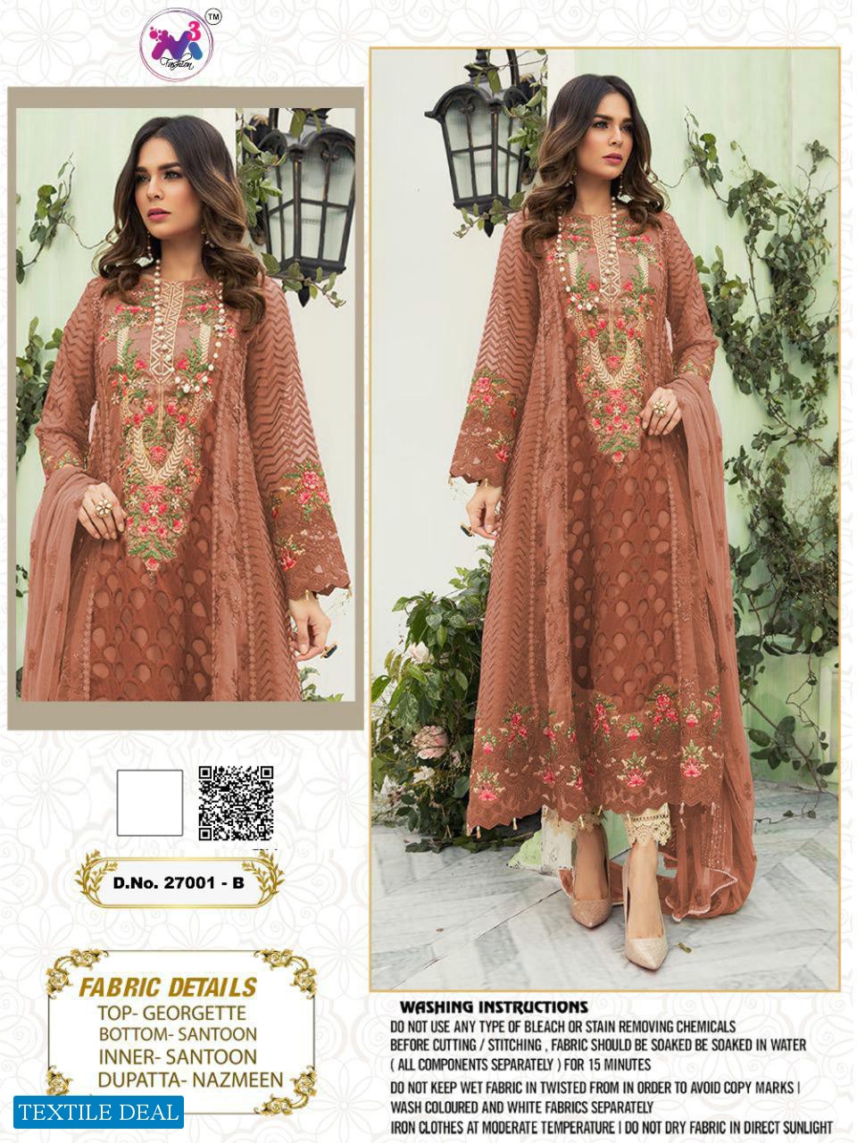 M3 Fashion Maria B wholesale Pakistani Concept Dress