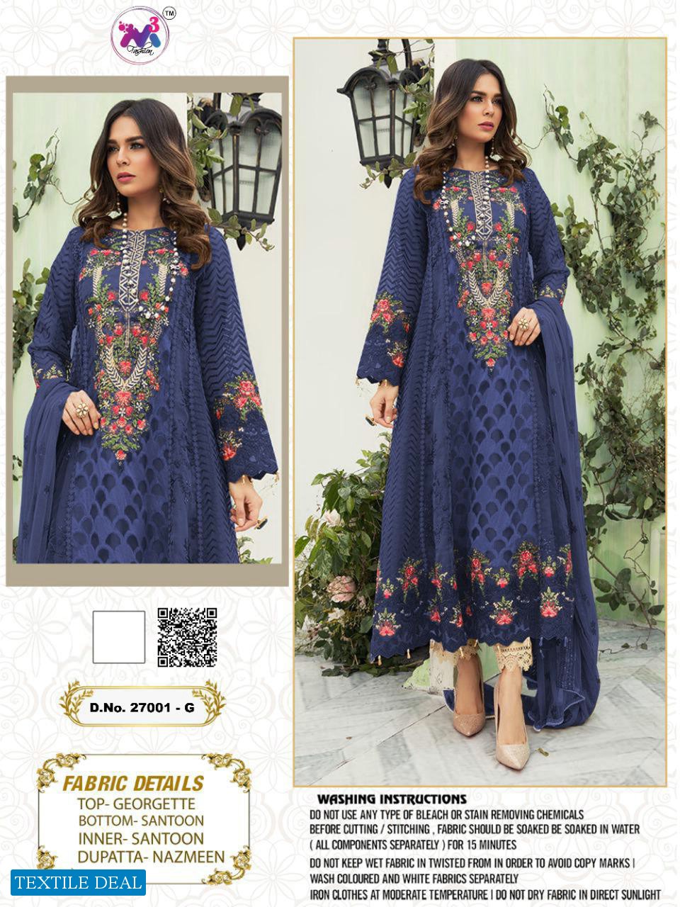 M3 Fashion Maria B wholesale Pakistani Concept Dress