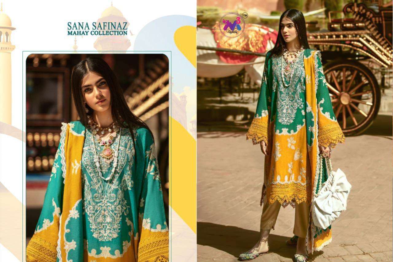 M3 Fashion Sana Safinaz Mahay Premium Pakistani Catalog