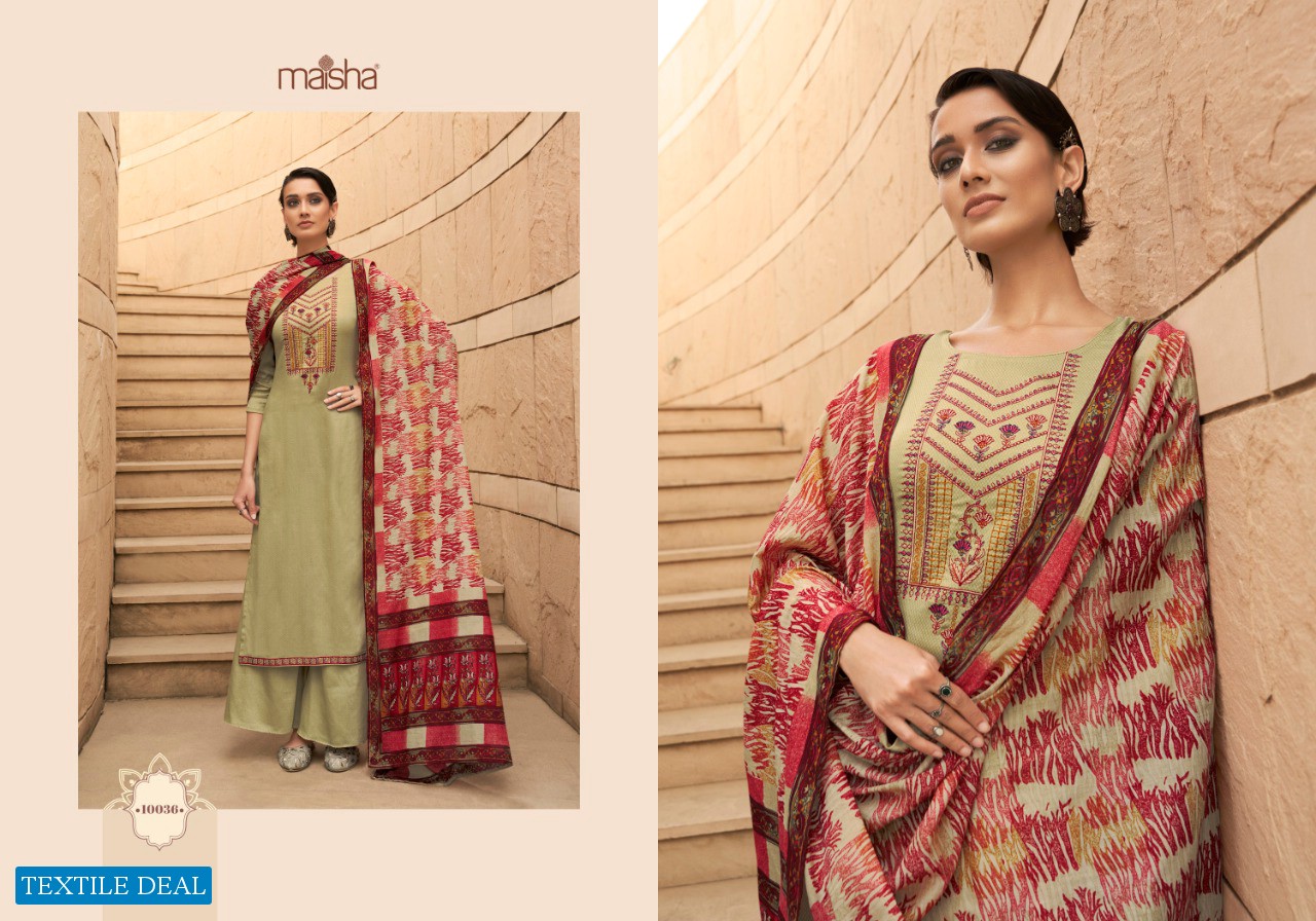 MAISHA IKAYA BY MASKEEN COTTON READYMADE SALWAR KAMEEZ COLLECTION