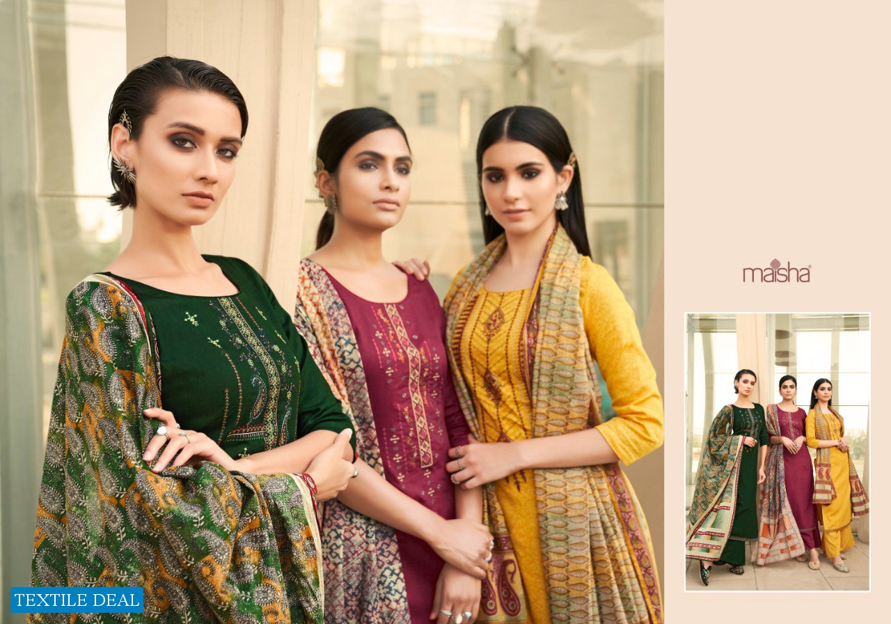 MAISHA IKAYA BY MASKEEN COTTON READYMADE SALWAR KAMEEZ COLLECTION