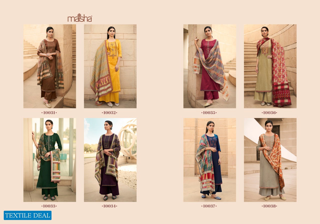 MAISHA IKAYA BY MASKEEN COTTON READYMADE SALWAR KAMEEZ COLLECTION