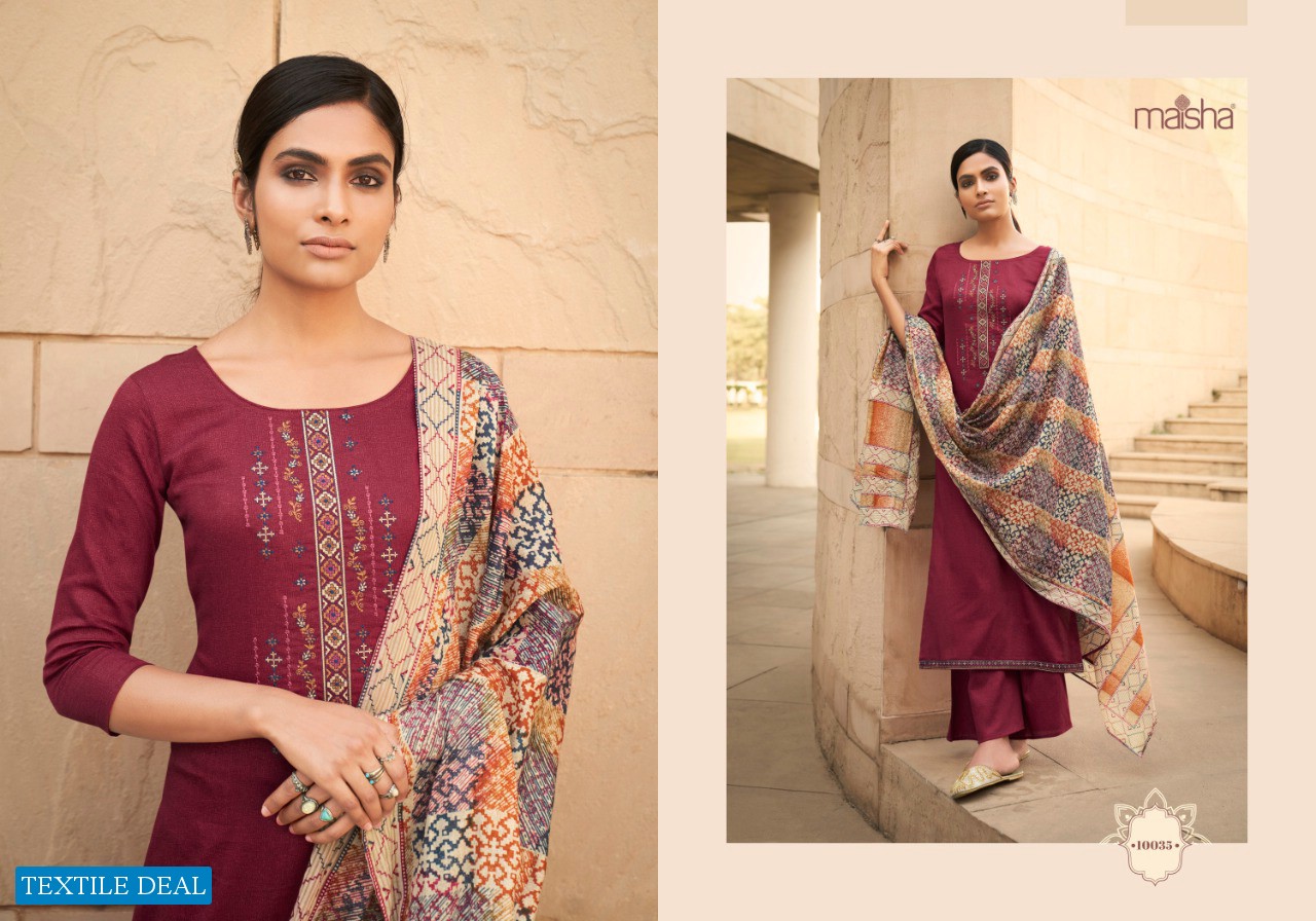MAISHA IKAYA BY MASKEEN COTTON READYMADE SALWAR KAMEEZ COLLECTION