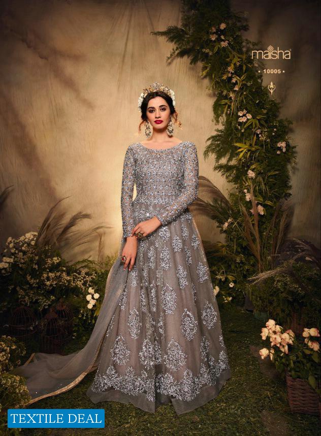 MAISHA SAUMYA EXCLUSIVE LONG WEDDING SALWAR KAMEEZ