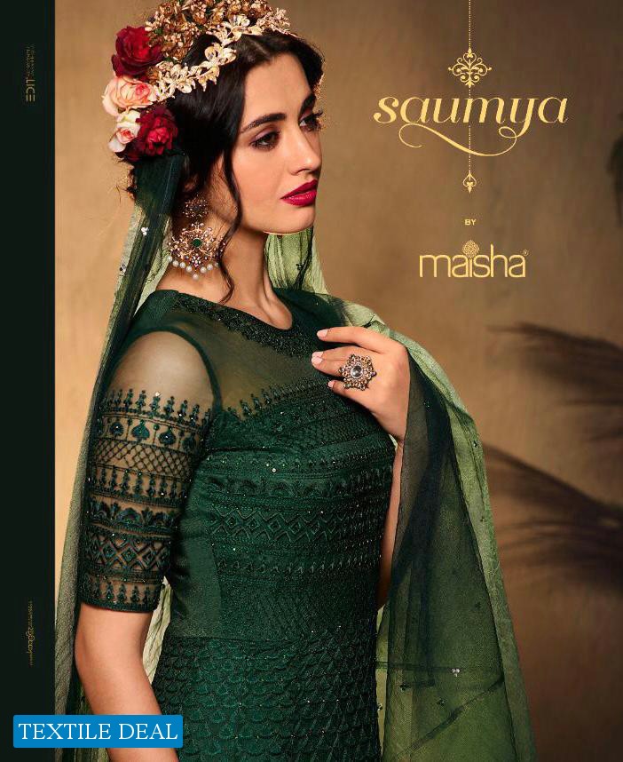 MAISHA SAUMYA EXCLUSIVE LONG WEDDING SALWAR KAMEEZ