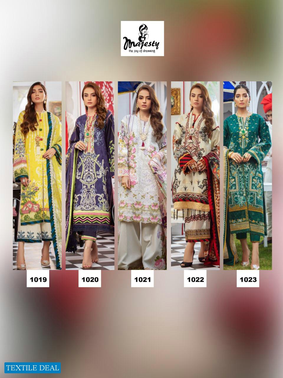 MAJESTY PRESENT FIRDOUS VOL 3 JAM SILK COTTON UNIQUE PRINT SUIT CONCEPT