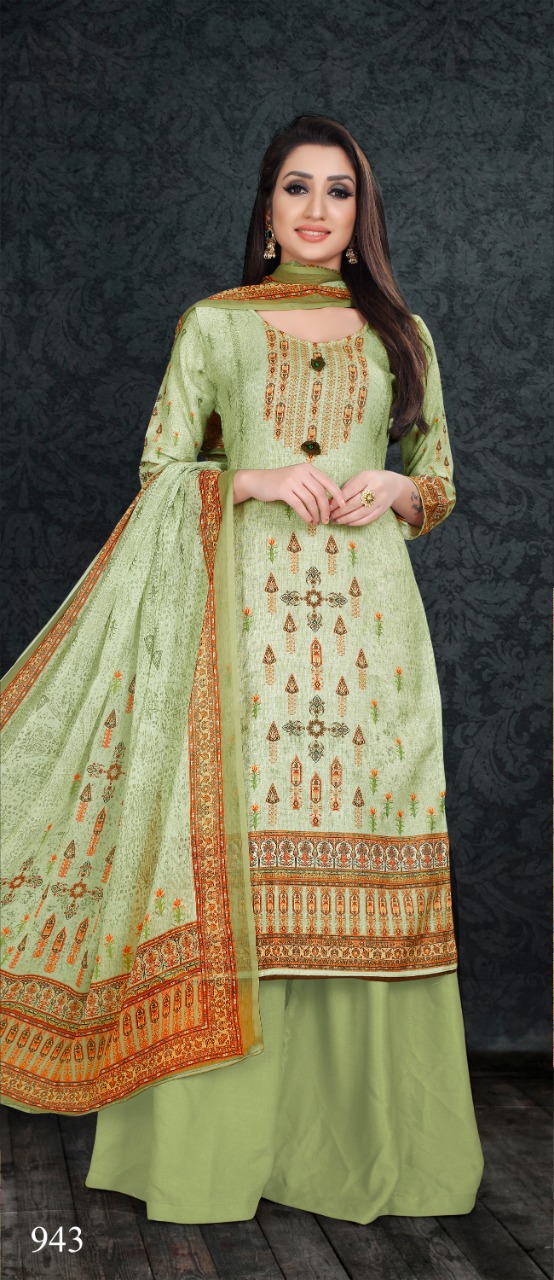 MALAIKA BY BIPSON PASHMINA SILK DIGITAL PRINTED WORK SALWAR KAMEEZ