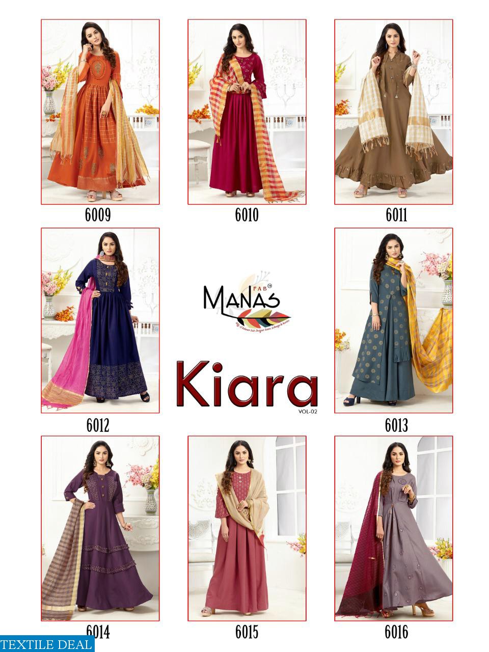 MANAS KIARA VOL 2 LONG GOWN WITH BANARASI DUPATTA ETHNIC COLLECTION