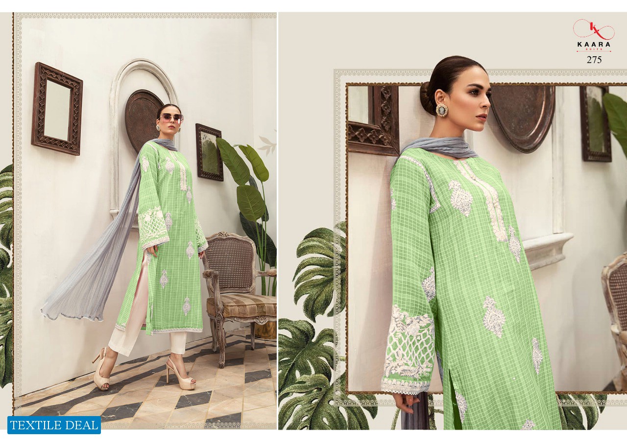 MARIA B EID COLLECTION VOL 2 BY KAARA NET EMBROIDERY PAKISTANI SUITS