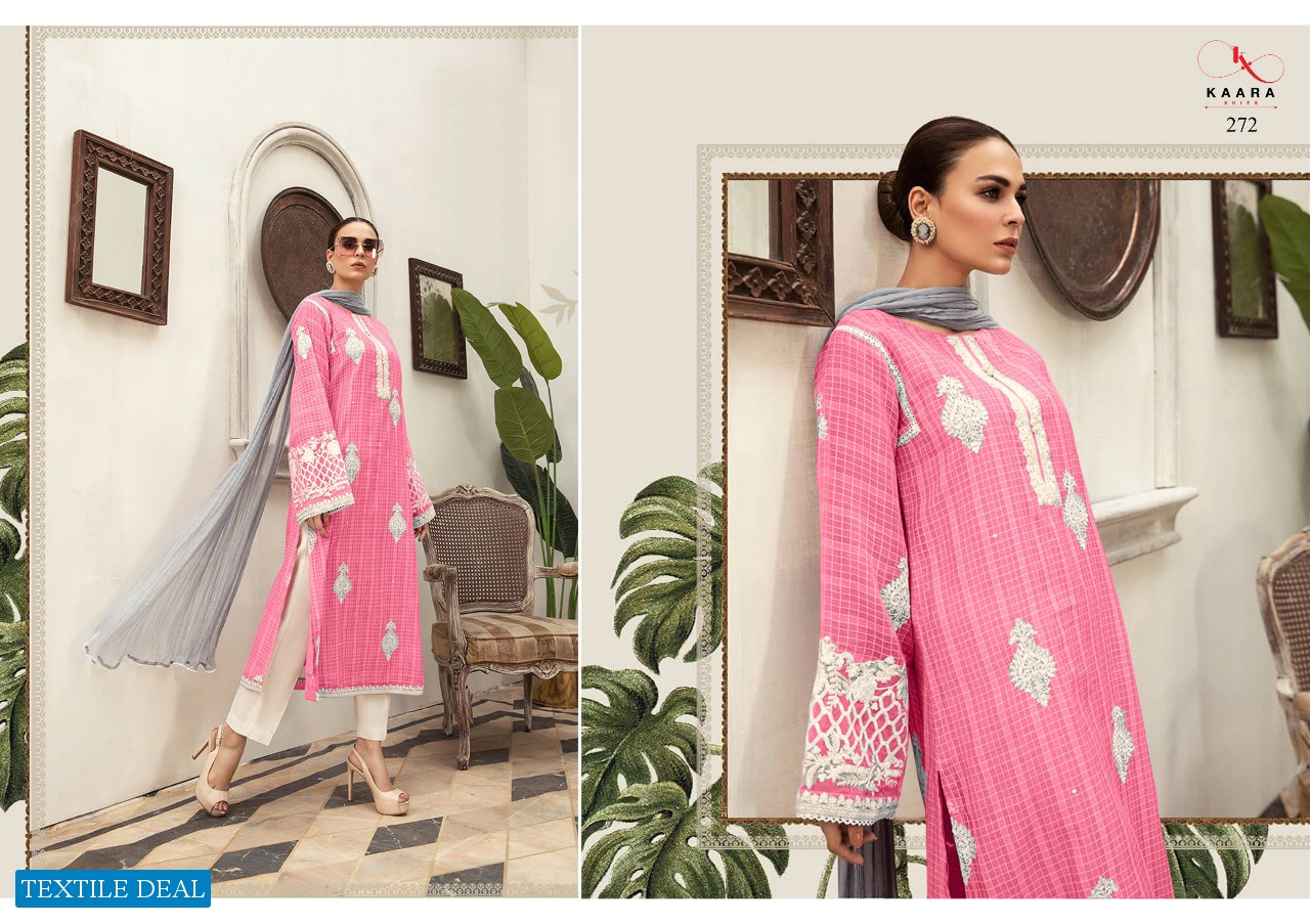 MARIA B EID COLLECTION VOL 2 BY KAARA NET EMBROIDERY PAKISTANI SUITS