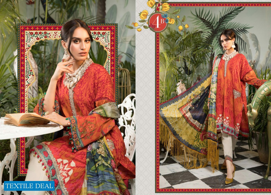 MARIA B Mprints Unstitched 2021 - Original