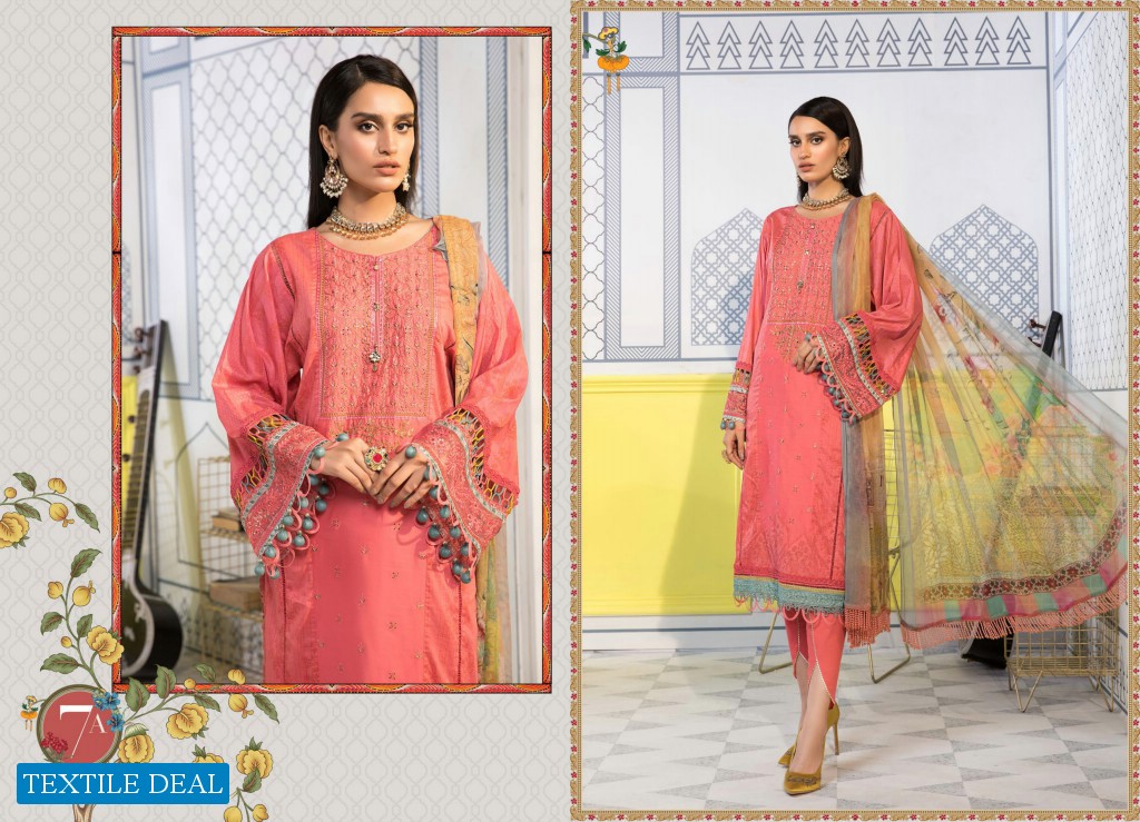 MARIA B Mprints Unstitched 2021 - Original