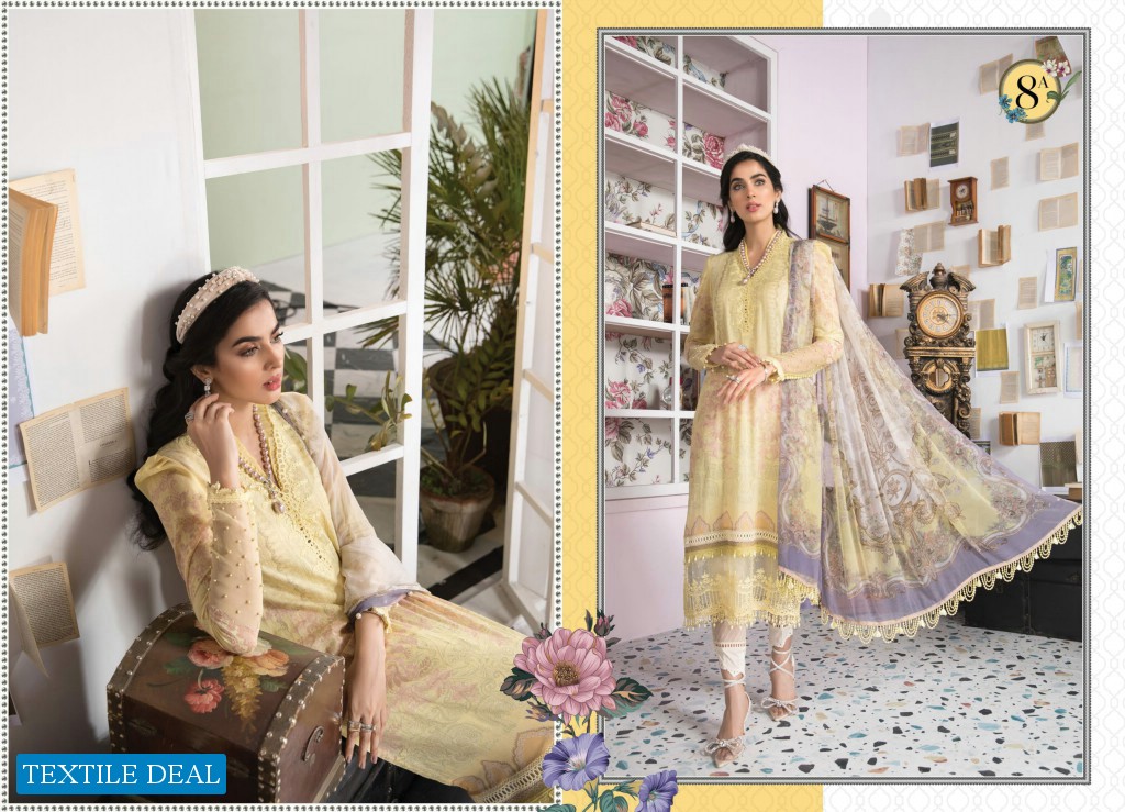 MARIA B Mprints Unstitched 2021 - Original